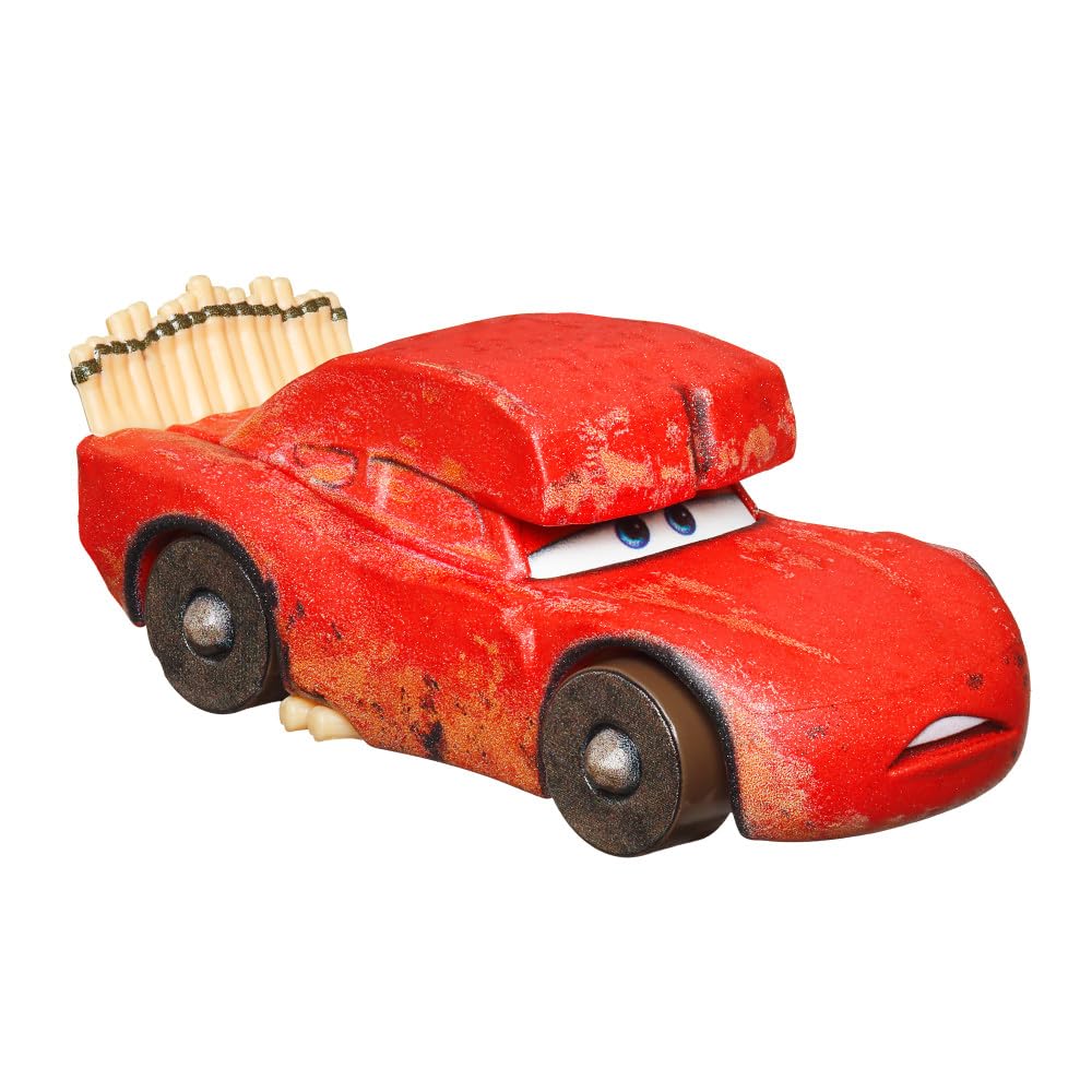 Disney Pixar Cars Cave Lightning McQueen and Pitstoposaurus Diecast 2 Pack Cars