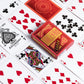 Tally-Ho MetalLuxe Red Playing Cards