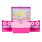 Barbie Family & Friends Club Chelsea Pop-Up Tea Party Playset with Blonde Small Doll, Transforming Picnic Basket & 10+ Accessories