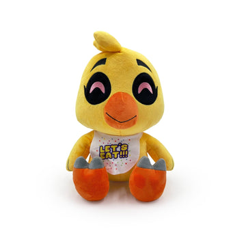 Youtooz FNAF Chica Sitting 9" Inch Plushie, Collectible Chica Sitting from Five Nights at Freddy's FNAF Plush Collection