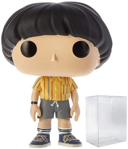 Funko POP [Stranger Things] - Mike Wheeler Pop! Vinyl Figure (Bundled with Compatible Pop Box Protector Case), Multicolor, 3.75 inches