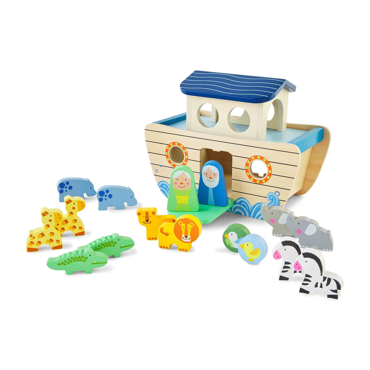 Mud Pie Noah's Ark Shape Sorter Set