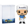 Funko Arnold: P o p ! TV Vinyl Figurine Bundle with 1 Compatible 'ToysDiva' Graphic Protector (1126-41057 - B)