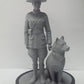 ICM ICM16008 1:16-RCMP Female Officer with Dog, Black