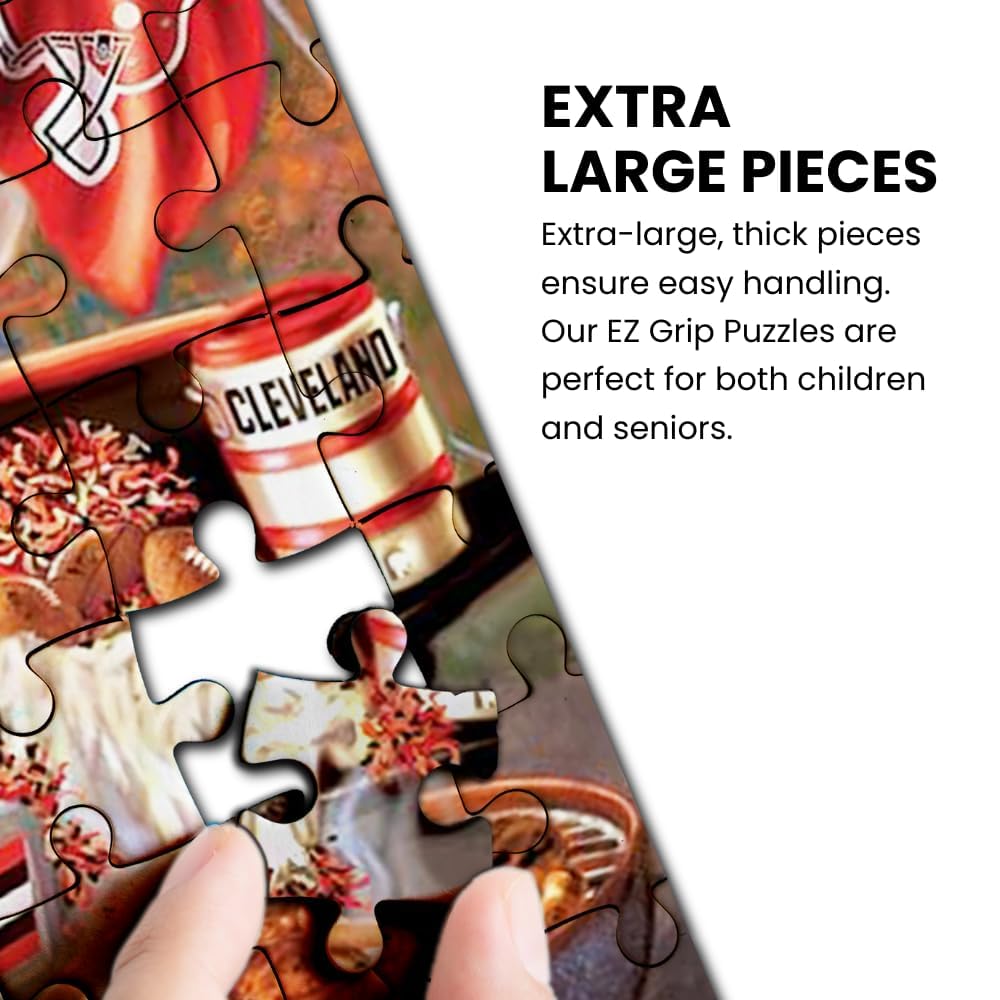 MasterPieces - 1000 Piece Jigsaw Puzzle, NFL San Francisco 49ers, Fun for Adults and Family, Non-Glare Finish, 19.25"x26.75"