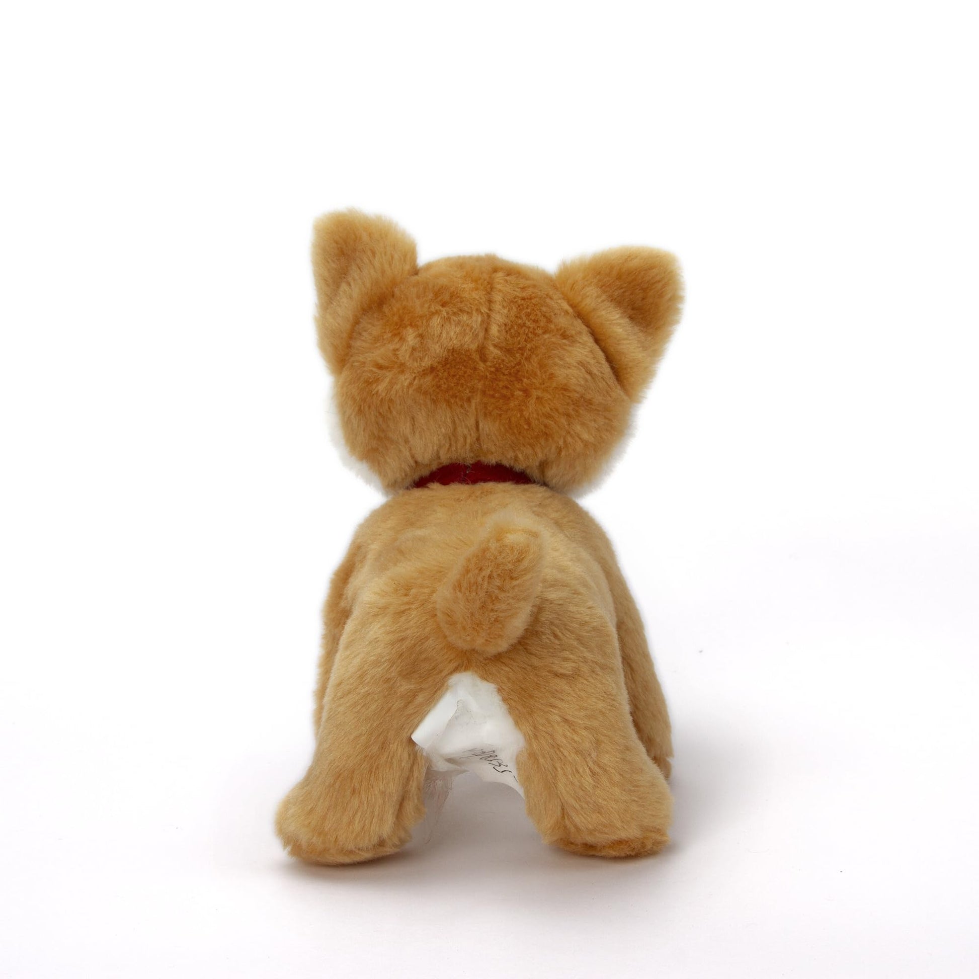 Plushland Realistic Stuffed Dog Stuffed Animals Plush Toys Collar, Premium Pawpal Stuffed Plush Puppy Cats and Dogs Toy for Boys and Girls 8 Inches