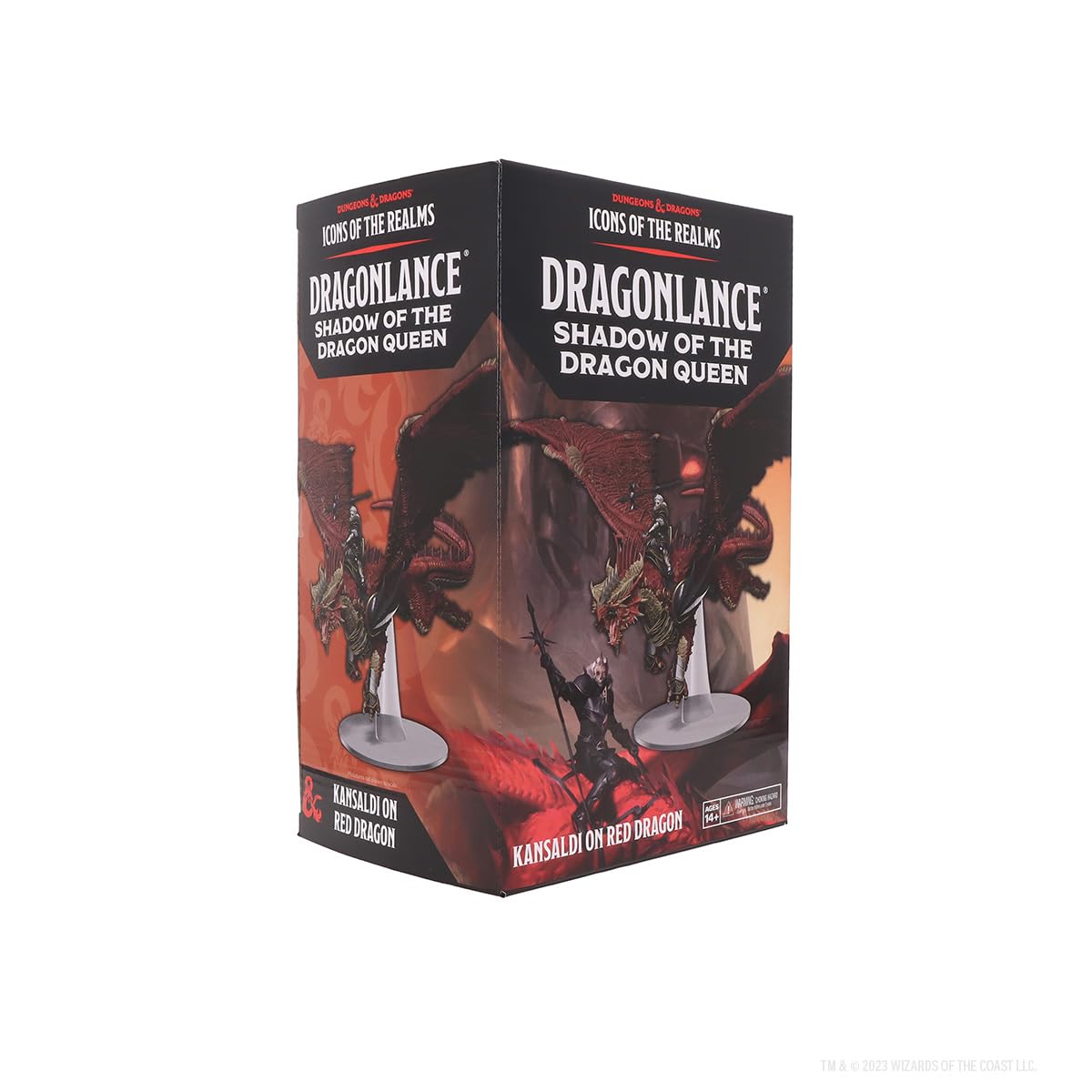 WizKids D&D Icons of The Realms: Dragonlance Kansaldi on Red Dragon