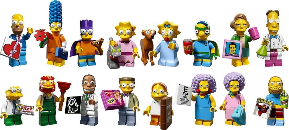 LEGO The Simpsons Series 2 Collectible Minifigure 71009 - Comic Book Guy