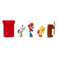 Nintendo Super Mario Dungeon 2.5” Figure Multipack Diorama Set with Accessories