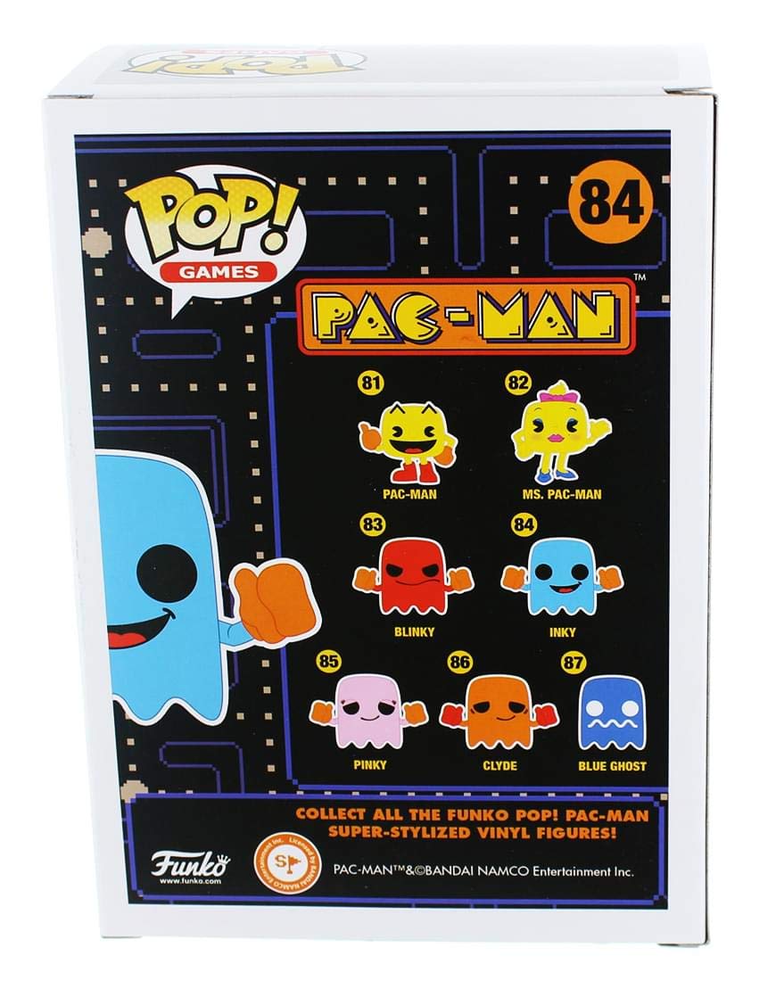 Funko POP Games: Pac-Man - Inky Action Figure