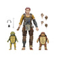 NECA - Teenage Mutant Ninja Turtles (The Last Ronin- The Lost Years) - 7” Scale Action Figure - Grammy April with Baby Yi & Moja