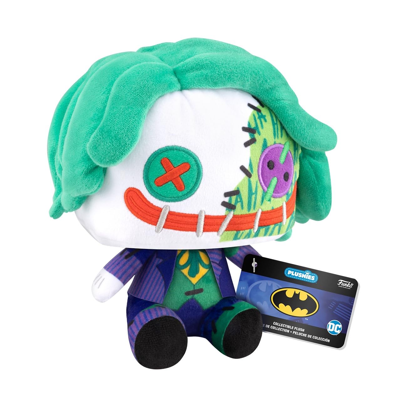 Funko POP! Plush: Patchwork - The Joker - DC Comics - Collectable Soft Plush - Birthday Gift Idea - Official Merchandise - Stuffed Plushie for Kids