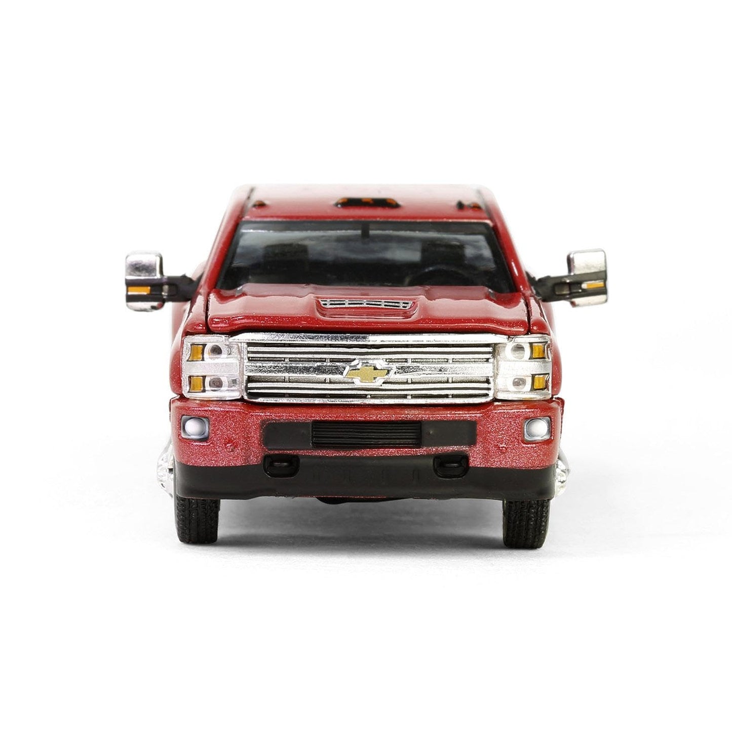 Truck 1/64 2018 Silverado 3500 HD Dually High Country Red Metallic Dually Drivers 15 46150-D