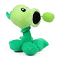JHESAO 8" Plants and Peashooter Zombies Plush Toys PVZ 1 2 Stuffed Soft Doll Ball Pea Toy New