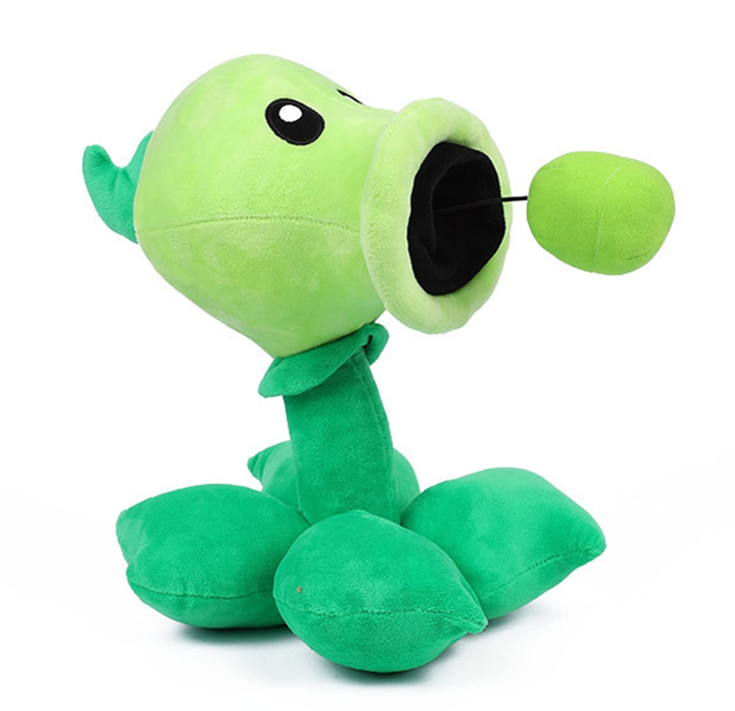 JHESAO 8" Plants and Peashooter Zombies Plush Toys PVZ 1 2 Stuffed Soft Doll Ball Pea Toy New