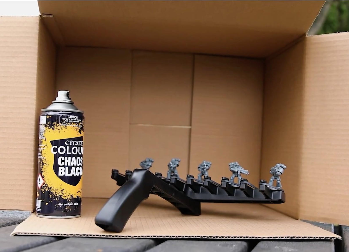 Citadel Chaos Model Spray Paint, Black, 10 Oz