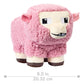 Minecraft Basic Plush Pink Sheep, 8-inch Collectible Soft Doll Inspired by The Movie Inspired by The Video Game