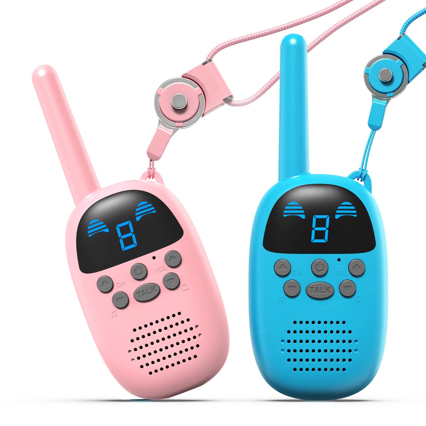 GOCOM Walkie Talkies for Kids, Kids Toys Handheld Child Gift Walky Talky, Two-Way Radio Boys & Girls Toys Age 3-12, for Indoor Outdoor Hiking