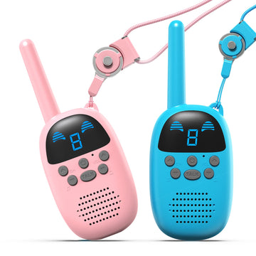 GOCOM Walkie Talkies for Kids, Kids Toys Handheld Child Gift Walky Talky, Two-Way Radio Boys & Girls Toys Age 3-12, for Indoor Outdoor Hiking