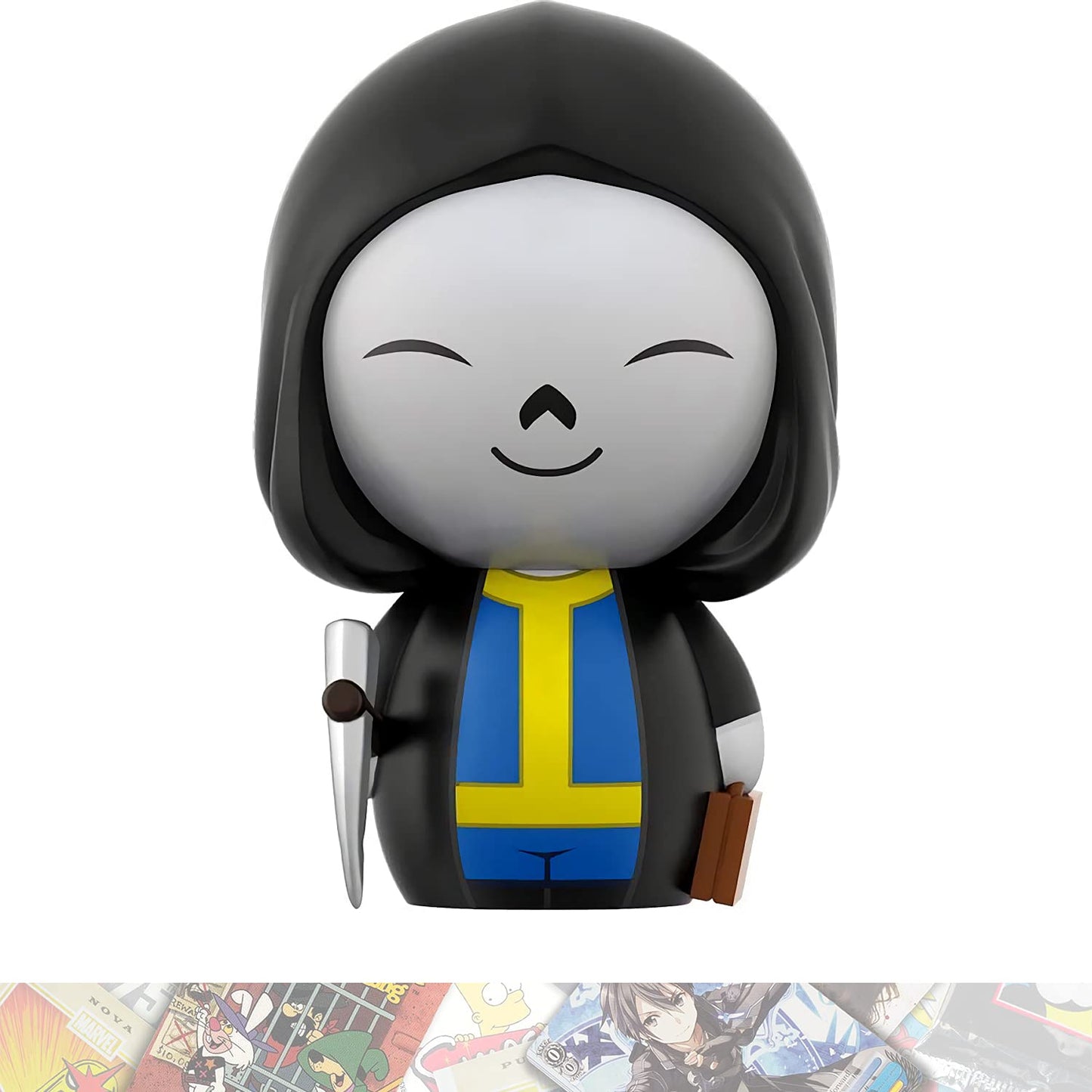 Grim Reaper's Sprint: Fun ko Dorbz Vinyl Figurine Bundle with 1 Game Theme Compatible Trading Card (297 - 12738)