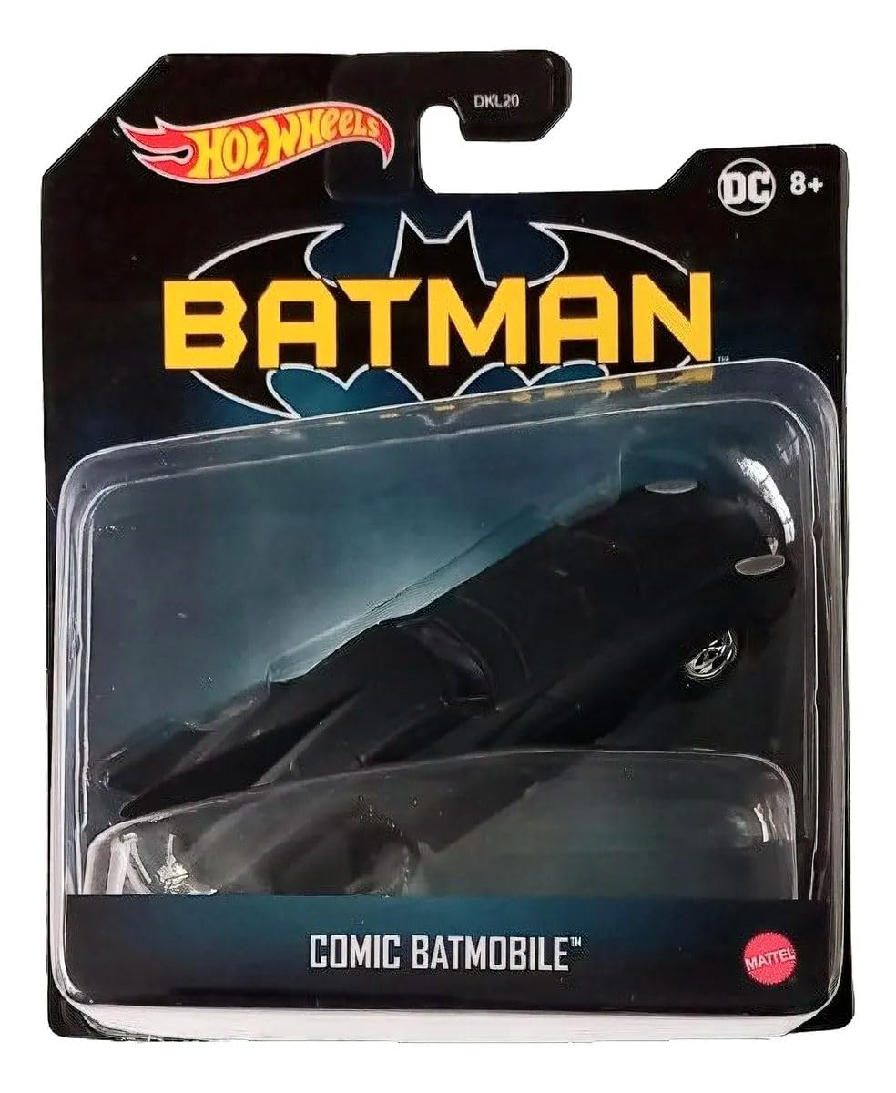 Hot Wheels DC Batman 7?Car Die?Cast Collector Set - Includes Batmobiles, Batcycle & Batwing, 1:50 Scale, Ages 3+ (Pack of 7) DKL20-956P