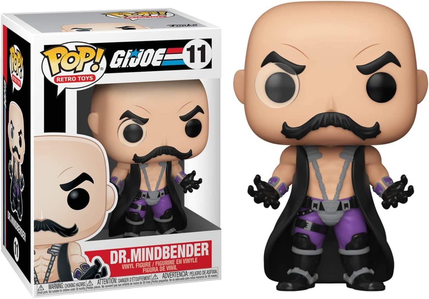 Funko POP Retro Toys: GI Joe - Dr. Mindbender Multicolor, Standard