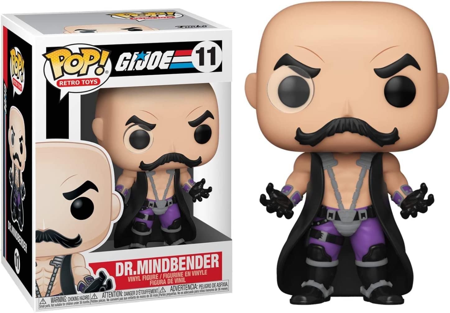 Funko POP Retro Toys: GI Joe - Dr. Mindbender Multicolor, Standard