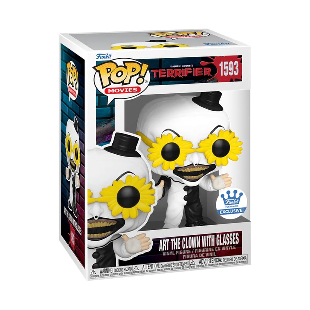 Pop Funko Movies: Terrifier- Terrifier with glasess Special Edition