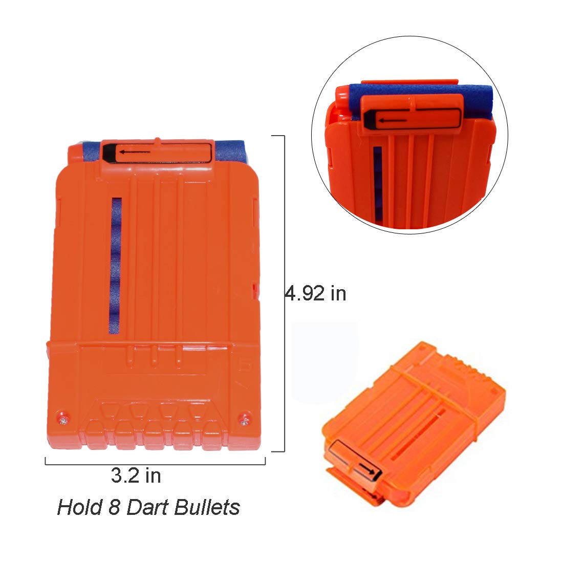 KAREZONINE Kids Tactical Vest Kit for Nerf Guns Tactical Jacket Kit for N-Strike Elite Series with 50 Refill Darts Bullets Reload Clips Wrist Band