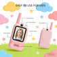 Wuehuds Video Walkie Talkies for Kids 2 Pack, Dual Cameras Kids Walkie Talkies with 2.0 Inch IPS Screen, Long Range 600M Indoor Outdoor Walkie Talkies