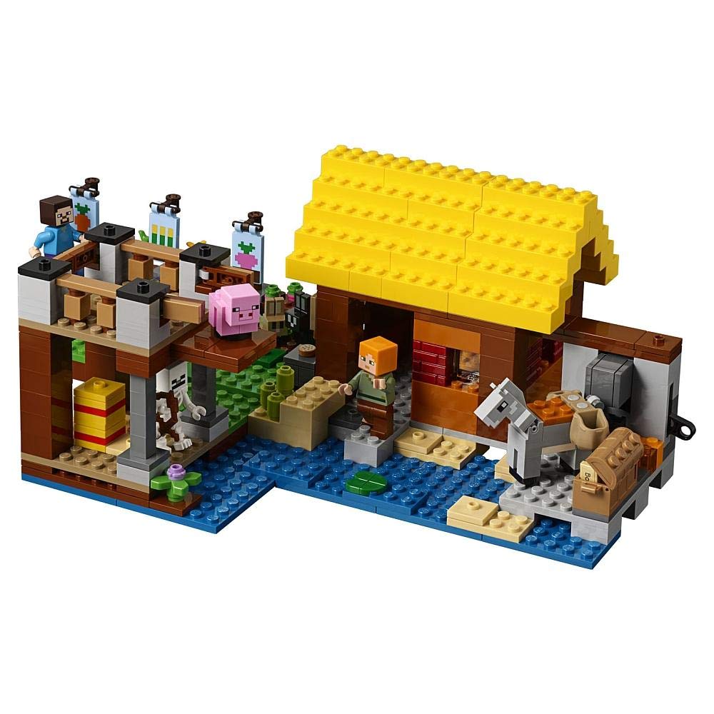 LEGO Minecraft The Farm Cottage 21144 Building Kit (549 Piece)