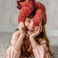 Mary Meyer Stuffed Animal Cozy Toes Soft Toy, 17-Inches, Triceratops