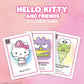 Hello Kitty Loteria Game - Custom Bingo Style Inspired by Spanish Words & Mexican Culture