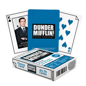 AQUARIUS The Office Playing Cards - The Office Salesmen Deck of Cards for Your Favorite Card Games - Officially Licensed The Office Merchandise