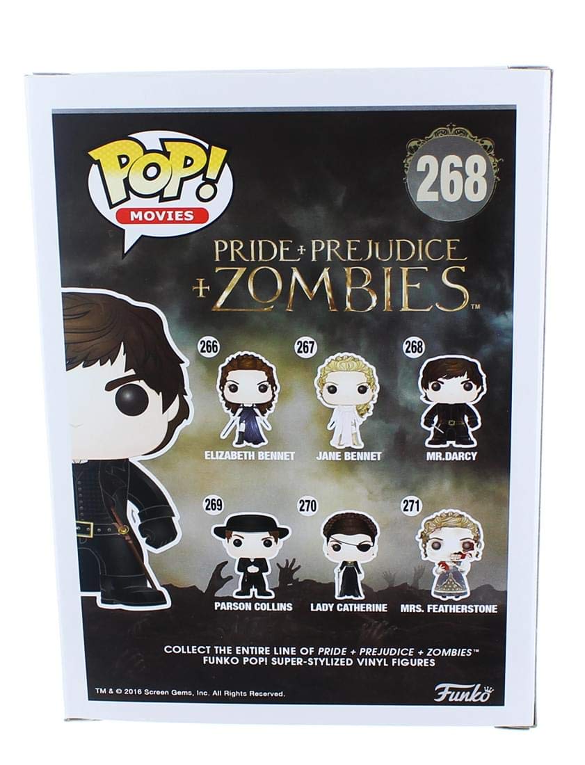 Funko Pop Movies: PPZ-Mr. Darcy Action Figure