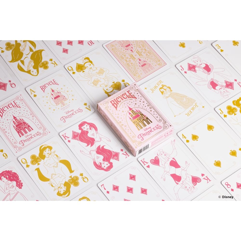 Bicycle Disney Princess (Pink) by US Playing Card Co.