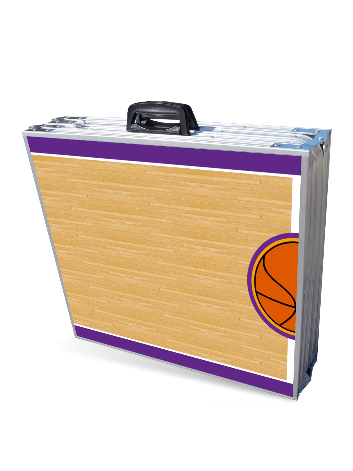 8-Foot Professional Beer Pong Table w/Cup Holes - Phoenix Basketball Court