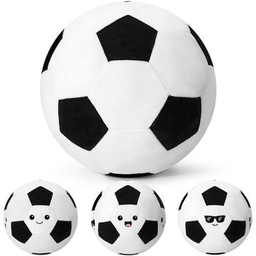 Achwishap 10 Inch Soccer Ball Plush Pillow, Game Day Sports Stuffed Toy