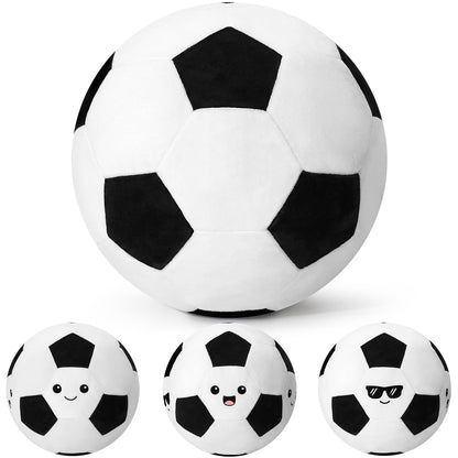 Achwishap 10 Inch Soccer Ball Plush Pillow, Game Day Sports Stuffed Toy