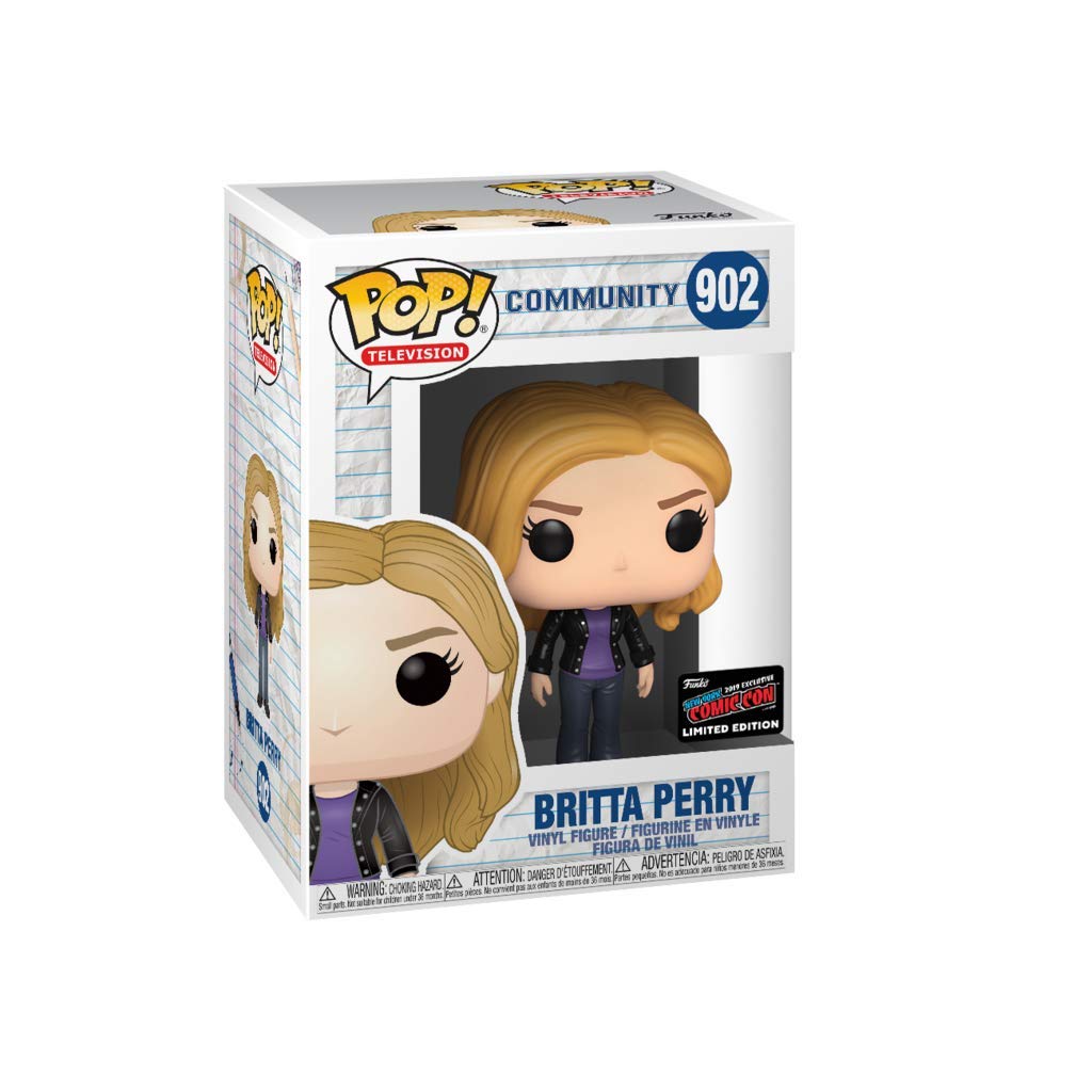 Funko Britta Perry NYCC 2019 Convention Limited Edition Exclusive POP! Community TV #902