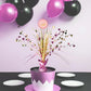 Dazzling Foil Spray Centerpiece, 18" (1 Count) - Elegant Table Decor, Perfect for Baby Shower Celebrations, "It's a Girl", Gold & Pink