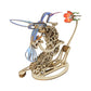 PLAYBUDDY 3D Wooden Model Kit, DIY Colored Mechanical Bird Handmade Craft Kit, Creative Handmade Craft for Adults, Educational Wooden Puzzle, Home