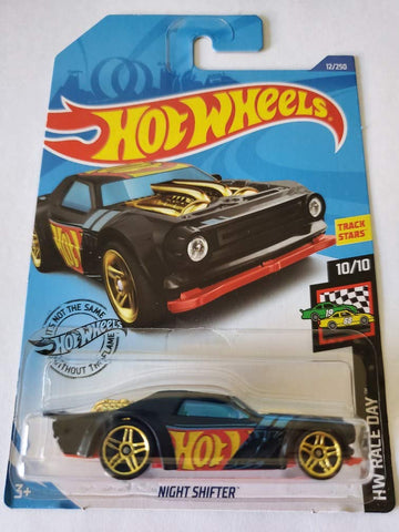 Hot Wheels 2020 Hw Race Day Night Shifter, 12/250 Black