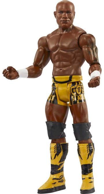 Mattel WWE Basic Action Figure, Shelton Benjamin, Posable 6-inch Collectible for Ages 6 Years Old & Up