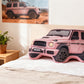 springcos Personalized Car Shaped Pillows SUV Custom Shaped Pillow Toddler Kids Bedroom Decor 2D Printed