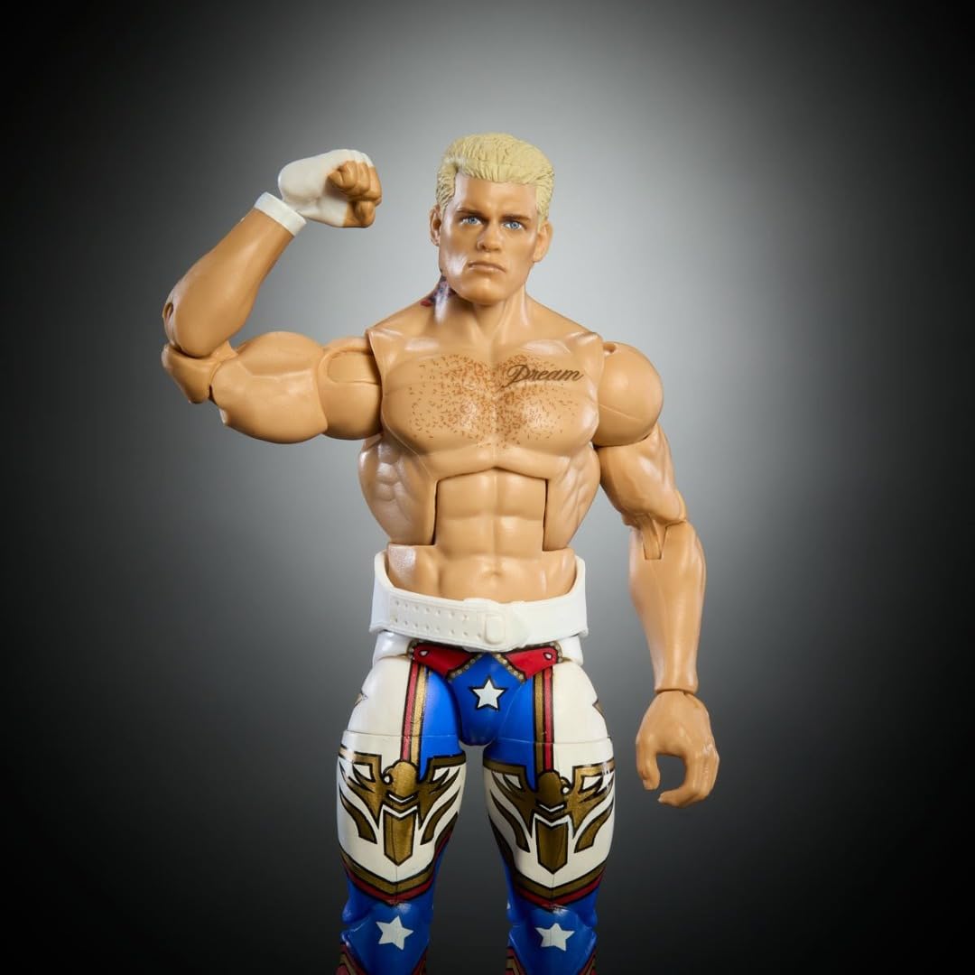 WWE 2025 Royal Rumble Elite Cody Rhodes Action Figure