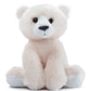 The Petting Zoo Polar Bear Stuffed Animal Plushie, Gifts for Kids, Wild Onez Wildlife Animals, Polar Bear Plush Toy 9 inches