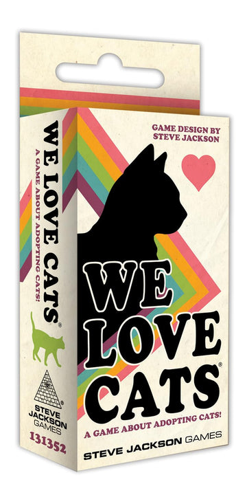 Steve Jackson Games We Love Cats | A Game About Adopting Cats!
