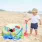 Mesh Beach Sand Toy Bags, Extra Large, Foldable Totes Shell Storage Bag Quick Dry Net Tote for Kids ,Away from Sand Pool Supplies Storage Picnic