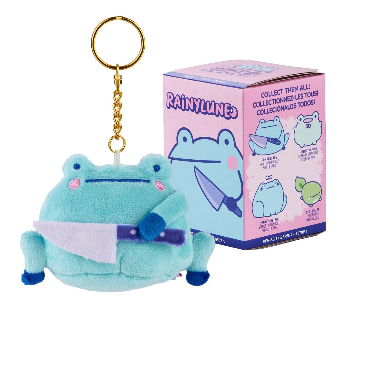 AQI Rainylune Frogs Plush Blind Box - 1 Out of 4